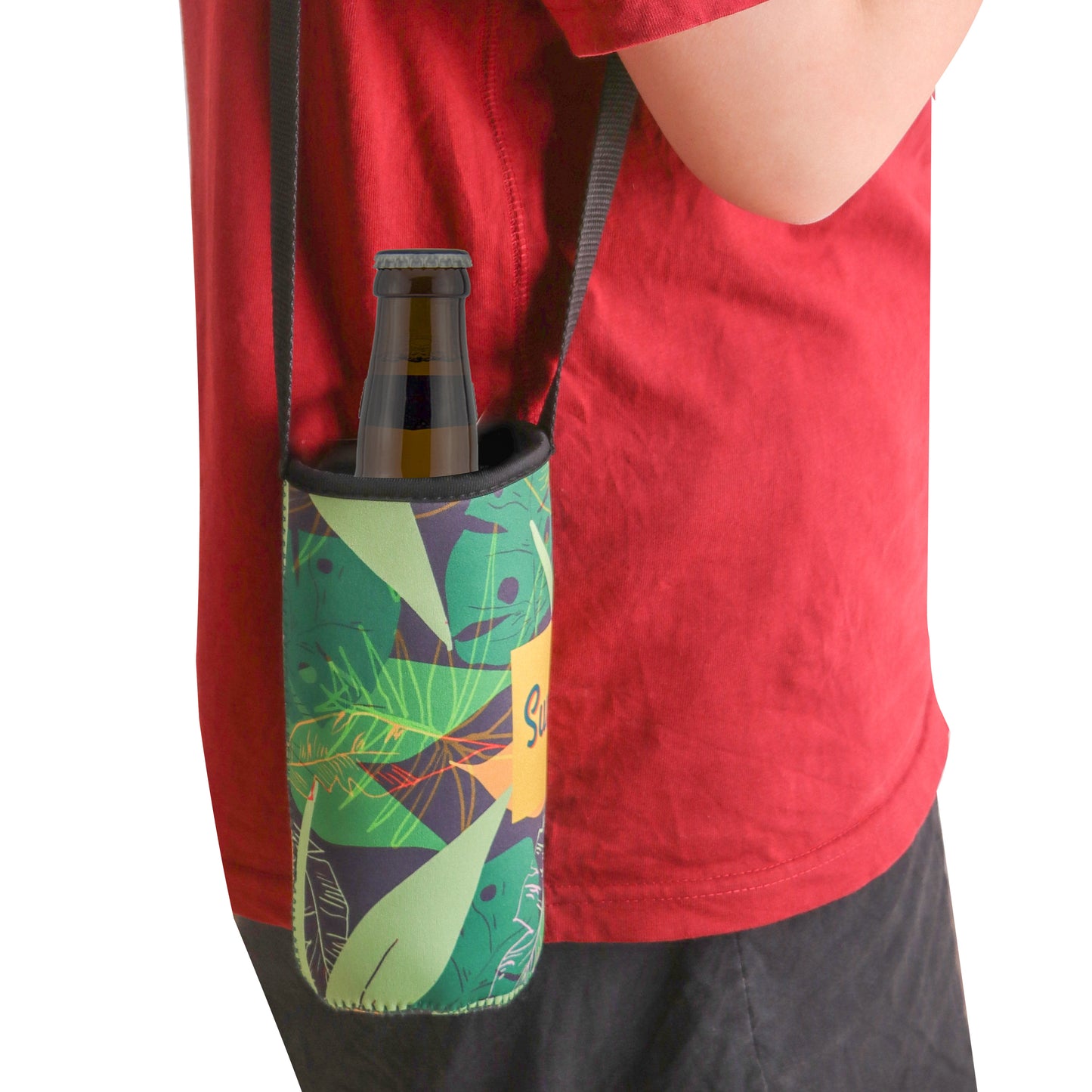 Stubby Holder with Lanyard